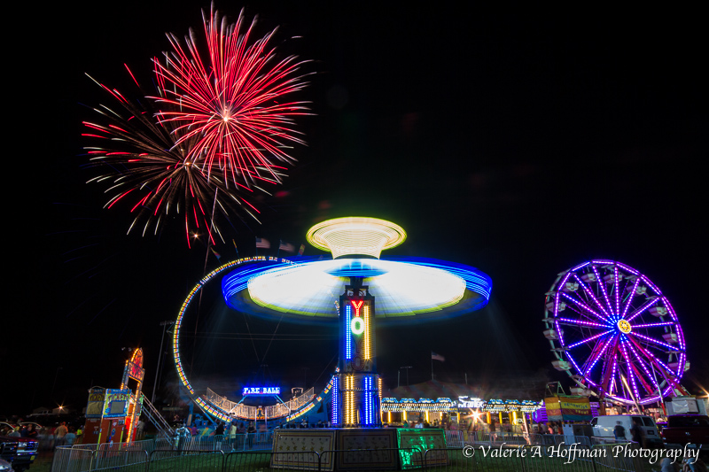 Kimberton Fair Fireworks and Light Painting, Friday July 24, 2015 8-11pm - Image 11