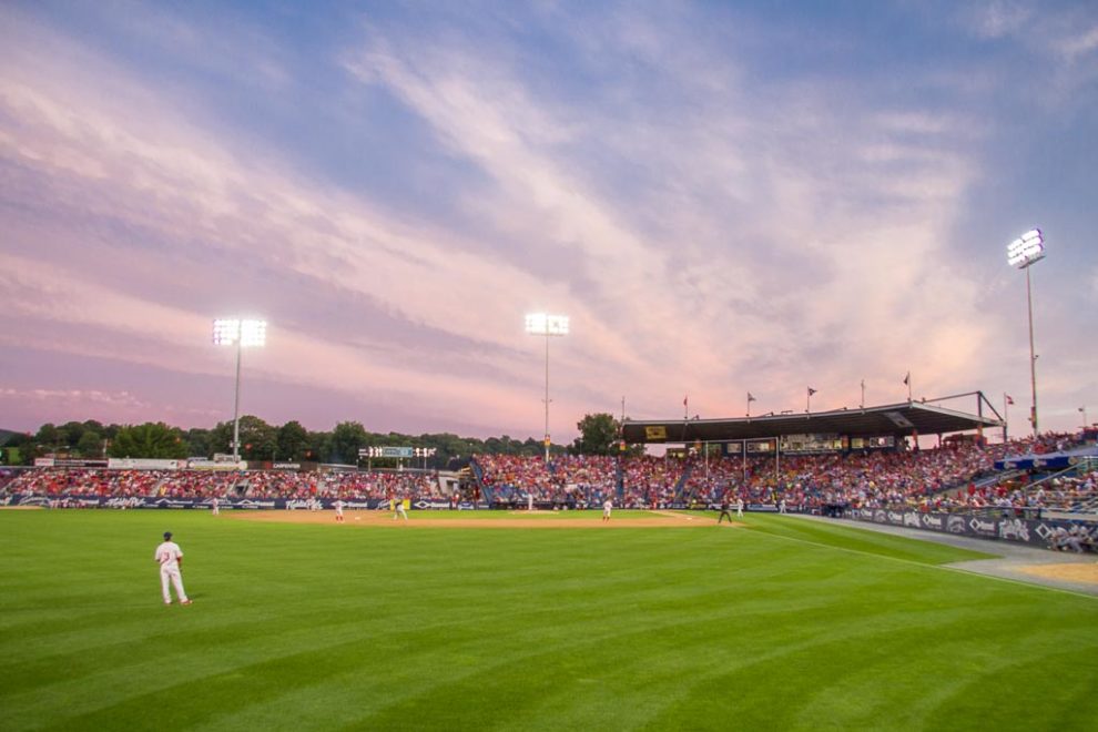 TAKE ME OUT TO THE BALL GAME - Picture of Reading Fightin Phils