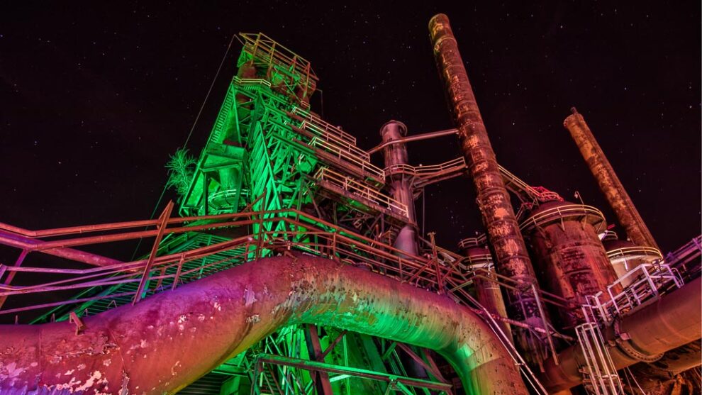 Creative Abandoned Industrial Photography at Historic Bethlehem Steel